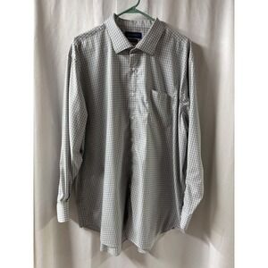 ARCHITECT Men's‎ 2XL Regular Fit Long Sleeve Check Dress Shirt 18-18 1/2 34/35